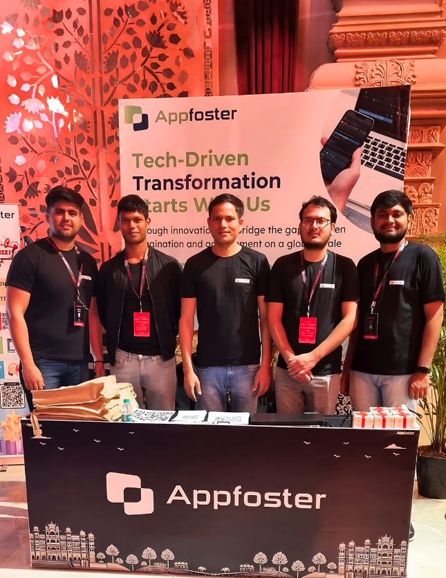 Appfoster proudly sponsored Laracon India 2024 - The biggest Laravel & PHP event in India