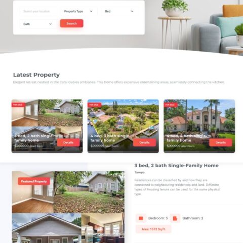 Prime Realty – Real Estate listing Website