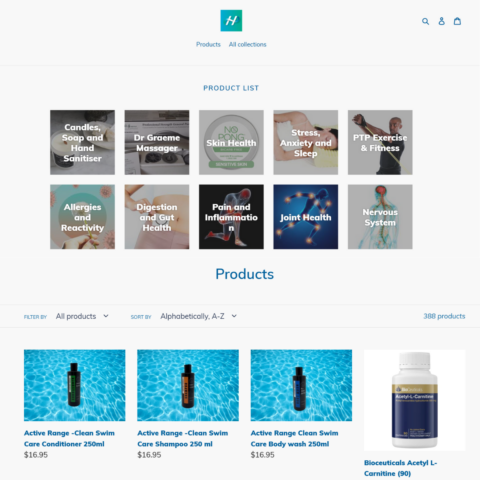 Healthweave: Wellness & Lifestyle Ecommerce Platform